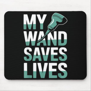 Mousepad Sonografista ultrassom médico radiologia