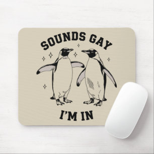 Mousepad Sons De Pinguim Gay Soam Gays Estou No Presente Vi