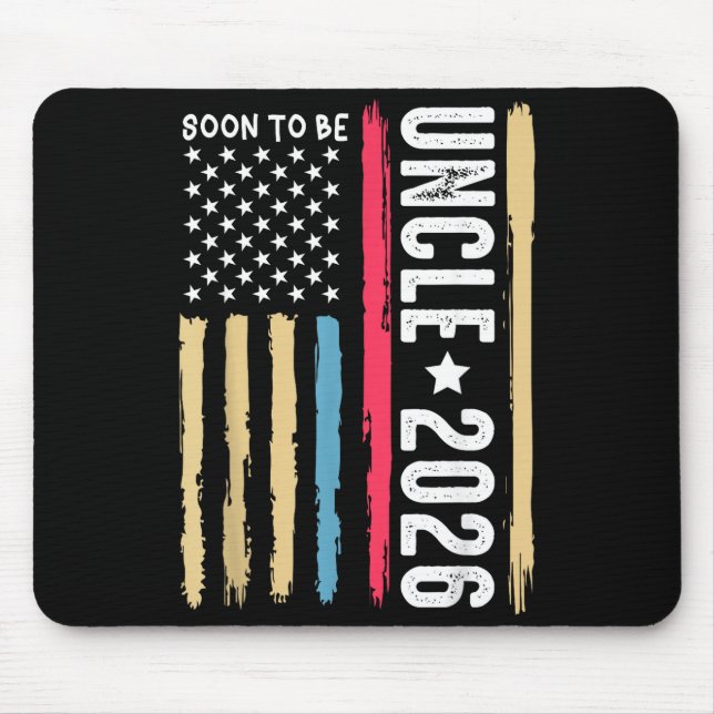 Mousepad Soon To Be Uncle 2026 Becoming New Uncle To Be Ann (Frente)