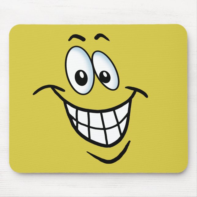 Mousepad Sorriso de Cartoon (Frente)