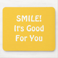 SORRISO! É bom para você. Amarelo