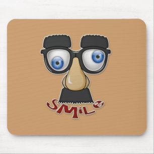 Mousepad sorriso grotesco