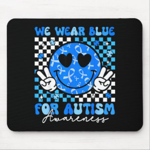 Mousepad Sorriso hippie descolado conscientização do autism