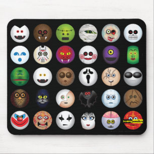 Mousepad Sorrisos assustadores - monstro & CIA