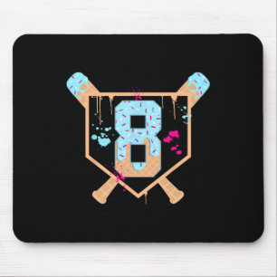 Mousepad Sorvete Bysebyll 8 Anos de Idade 8º Aniversário Go