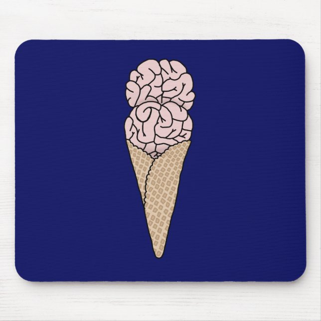 Mousepad Sorvete de Congelamento Cerebral (Frente)