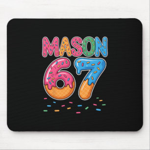 Mousepad Sorvete Drip Mason Seis Sete 6 7 Geração Alpha Gír