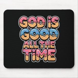 Mousepad Sorvete Gota De Deus É Bom O Tempo Todo Cristão