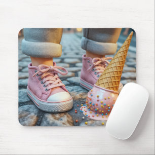 Mousepad Sorvetes Largados por Crianças