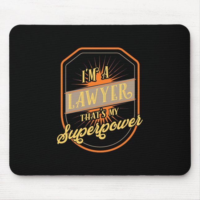 Mousepad Sou Advogado (Frente)