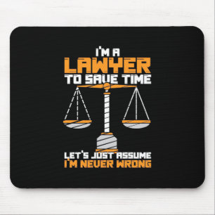 Mousepad Sou Advogado Para Economizar Tempo