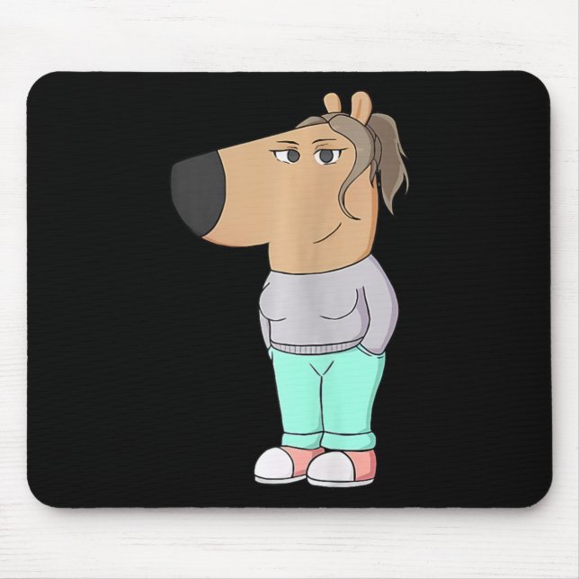 Mousepad Sou apenas uma garota chill Meme Engraçado 5 (Frente)