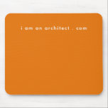 Mousepad Sou Arquiteto Seu Endereço De Site Simples Moderno<br><div class="desc">Eu sou arquiteto. Seu site da Web aborda o simples moderno mouse Pad para o inspirado texto moderno simples, moderno, limpo e impressionante em um fundo laranja. Um negócio para proprietários de negócios criativos. Um empresário, empresário ou qualquer um que queira um mouse que os inspire... Estilos de cabelo, artistas,...</div>