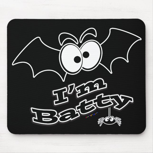 Mousepad Sou Batty Crazy Eyes (Frente)