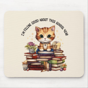 Mousepad Sou Feline, bom neste ano escolar