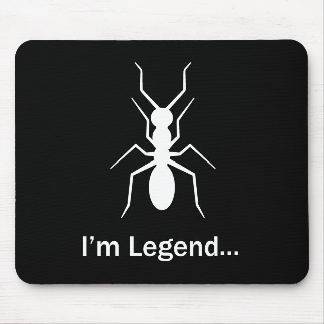 Mousepad Sou formiga lendária (Frente)