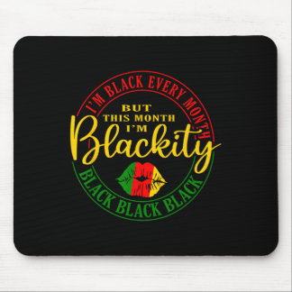 Mousepad Sou Negro Todos os Meses Mas Este Mês Sou Negrão