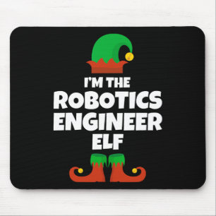 Mousepad Sou o Cristo da Família Elf do Engenheiro Robótico