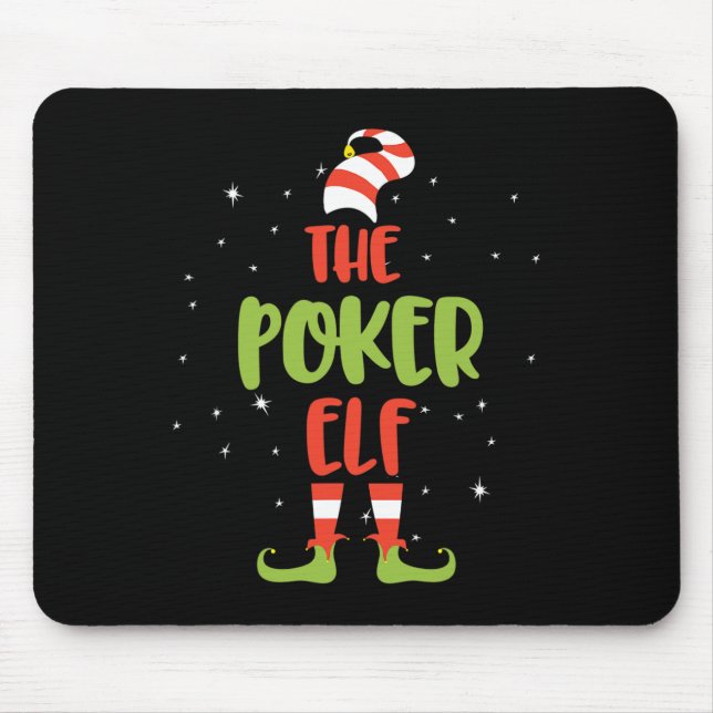 Mousepad Sou o Elf Poker (Frente)