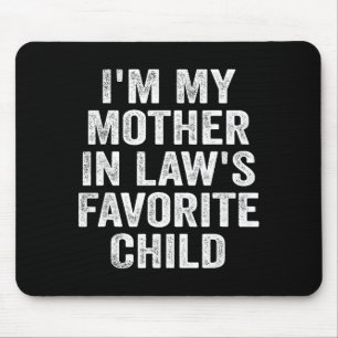 Mousepad Sou o Filho Favorito da Minha Sogra Família Divert