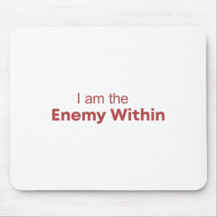 Mousepad Sou O Inimigo De Kamala Harris Donald Trump 2