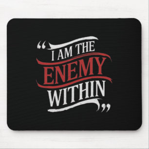 Mousepad Sou O Inimigo De Kamala Harris Vs Trump 2024