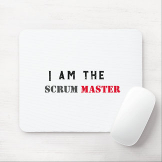 Mousepad Sou o mestre do arranhão da caneca ágil.