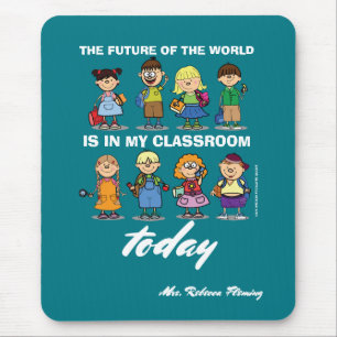 Mousepad Sou professor. Presente de Nome Personalizado