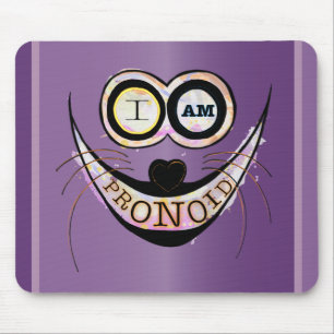 Mousepad Sou PRONOID, uma citação engraçada e otimista