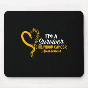 Mousepad Sou um Cancer de Sobrevivência da Borboleta