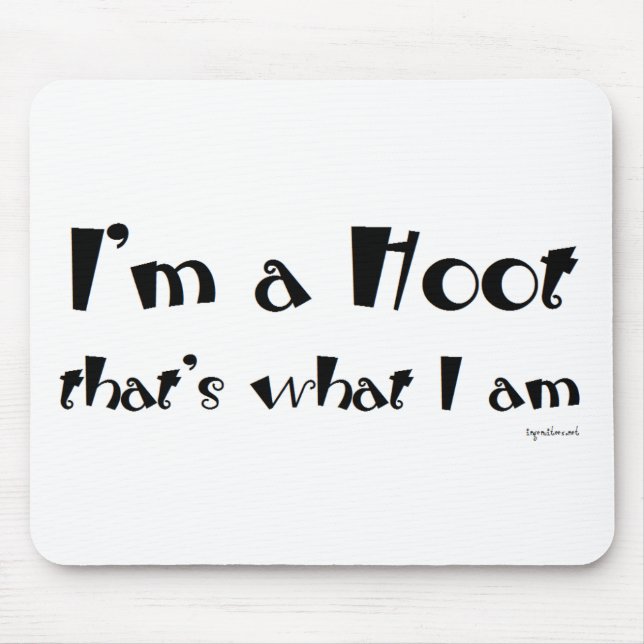 Mousepad Sou um Hoot (Frente)