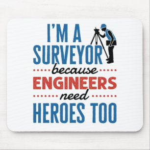 Mousepad Sou um investigador porque Engenheiros também pre