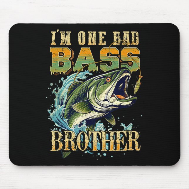 Mousepad Sou Um Irmão Byd Byss Presente De Pesca Para Fis (Frente)