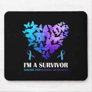 Mousepad Sou uma Manteiga de Sensibilização para a Prevençã
