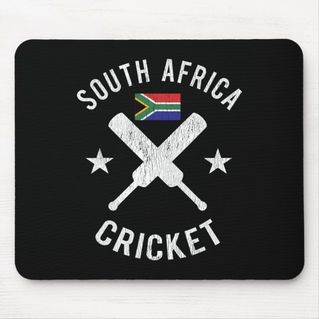 Mousepad South Africa Cricket Team South African Flag Nativ (Frente)
