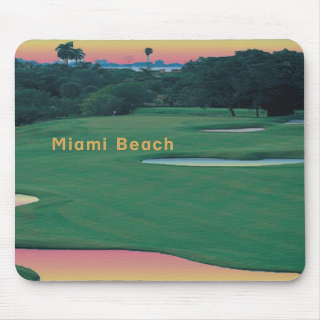 Mousepad South Beach - Miami GOLF (Frente)