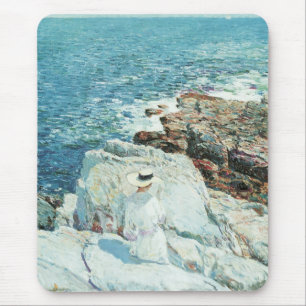 Mousepad South Ledges, Appledore por Frederick Childe Hassa
