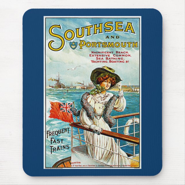 Mousepad Southsea e Portsmouth (Frente)