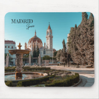 Mousepad Souvenir paisagem da Espanha de Madrid