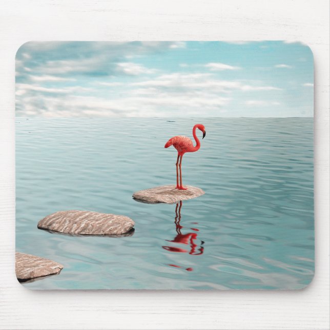 Mousepad Sozinho – Equilíbrio Silencioso (Frente)
