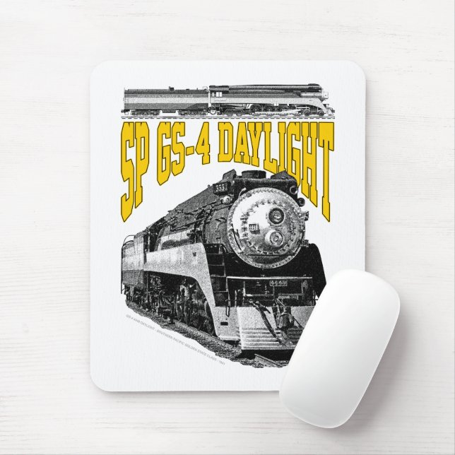 Mousepad SP GS-4 Daylight 4449 Steam Train Locomotive (Com mouse)