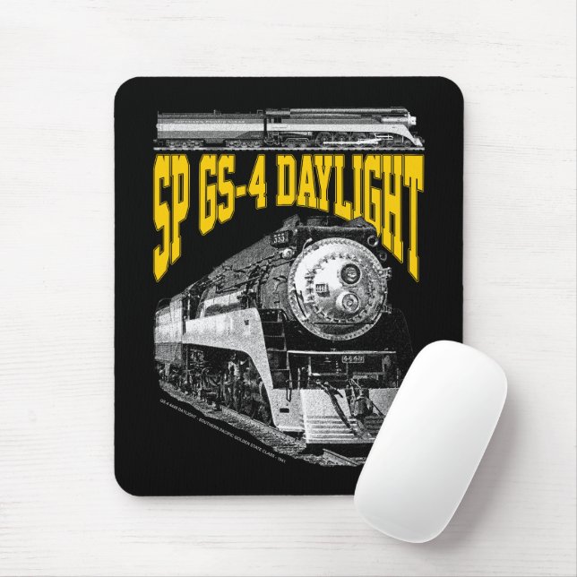 Mousepad SP GS-4 Daylight Steam Locomotive. 4449 Train (Com mouse)