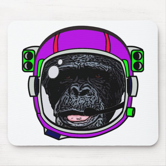 Mousepad Space Chimp (Frente)