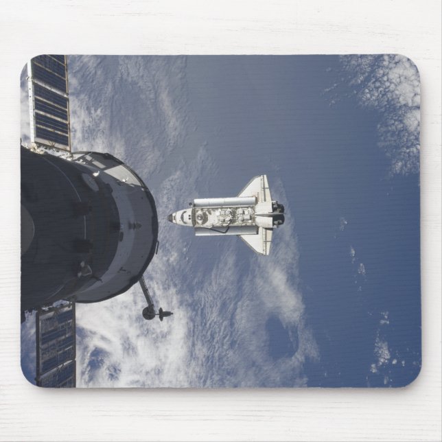 Mousepad Space Shuttle Atlantis e uma nave espacial russa (Frente)