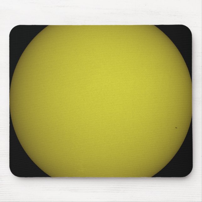 Mousepad Space Shuttle Atlantis é vista na silhueta (Frente)