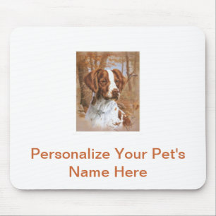 Mousepad Spaniel de Brittany