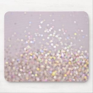 Mousepad Sparkles Pastel macios de Bokeh