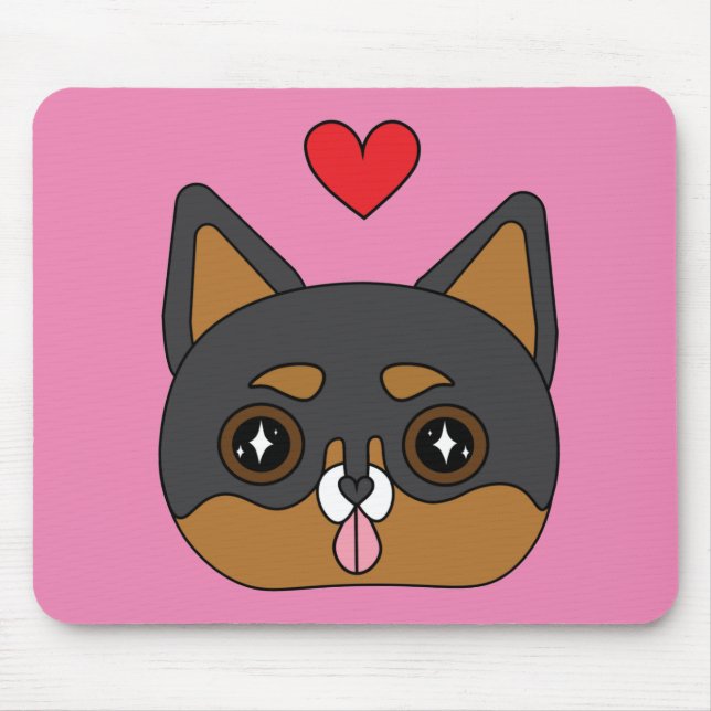 Mousepad Sparkly chihuahua (Frente)