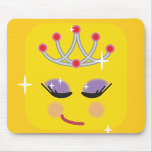 Mousepad Sparkly Princess Emoticon