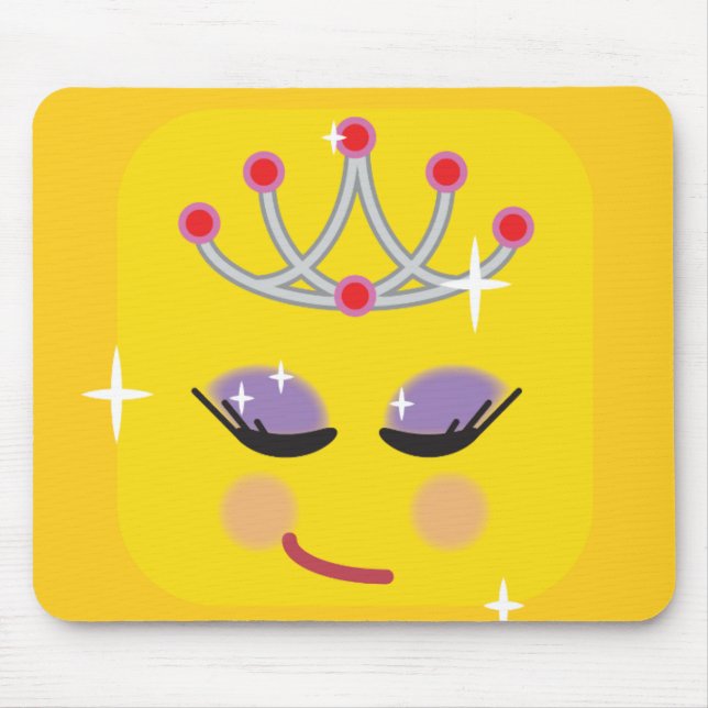 Mousepad Sparkly Princess Emoticon (Frente)
